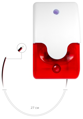 Оповещатель свето-звуковой (сирена) CARCAM Sound and Light Siren SR-02 купить в интернет-магазине AV808 