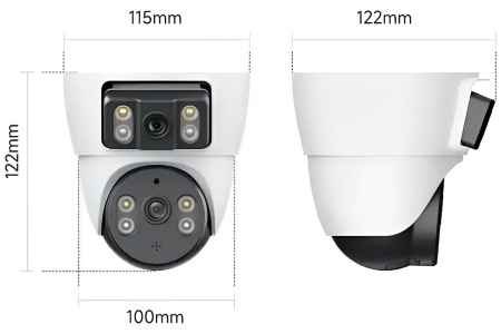 Xiaomi Xiaovv Dual Lens Dome PTZ camera BQ3 ( XVV-3640G-BQ3)