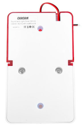 Оповещатель свето-звуковой (сирена) CARCAM Sound and Light Siren SR-02 купить в интернет-магазине AV808 