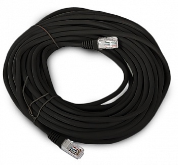Патч-корд UTP4 LC уличный CAT5E, CU, 50 м, распиновка по "В"