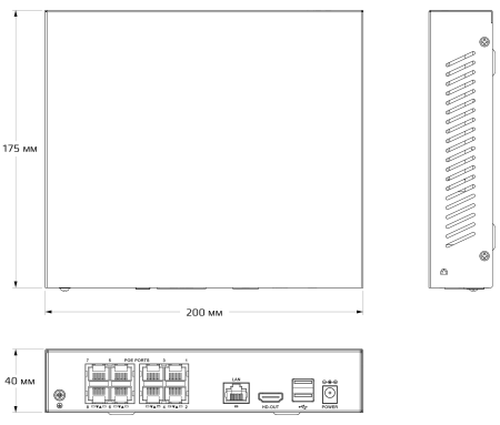 CARCAM 9CH NVR3109 POE