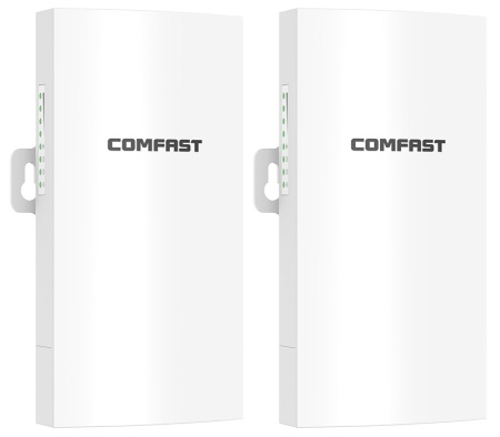 COMFAST Outdoor Wireless Bridge 300Mbps 200mW (CF-E113A V2) Set