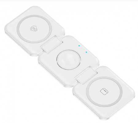 Wekome Folding 3-in-1 Wireless Charger (WP-U174) White