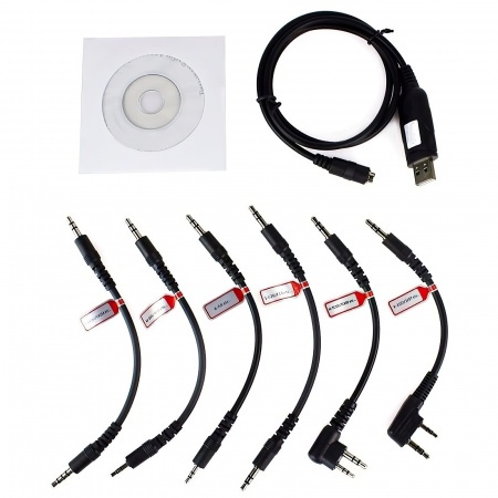 Универсальный кабель для программирования раций Baofeng, Kenwood, Motorola