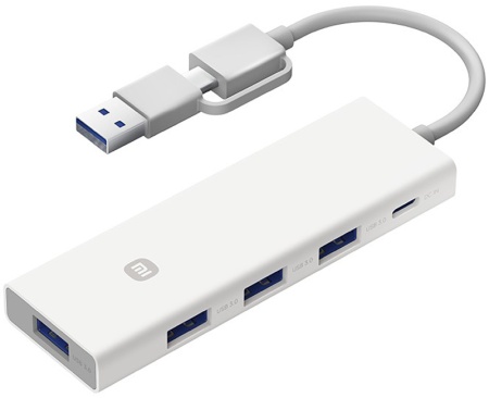 Xiaomi Four-in-One Double-Head Splitter (XMSTFXQ01YM) White