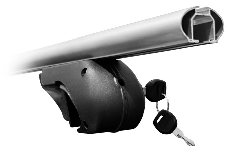 Багажник на рейлинги CARCAM ROOF RAIL 1350 мм 3 поперечины (CC8706) Silver