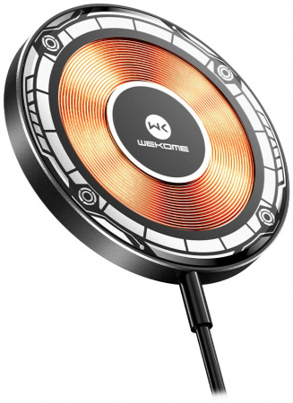 Wekome Vanguard Series 15W Magnetic Wireless Charger (WP-U99) Black