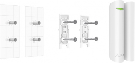 Беспроводной датчик открытия дверей и окон Ajax DoorProtect Plus Белый купить в интернет-магазине AV808