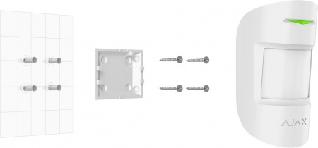Датчик движения и разбития Ajax CombiProtect Белый купить в интернет-магазине AV808
