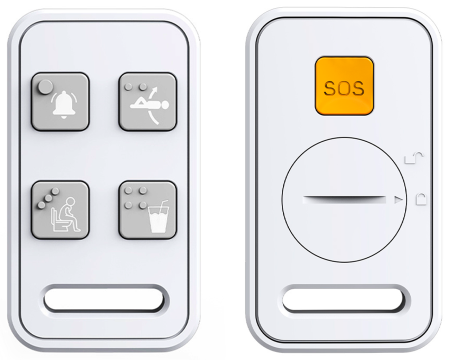 CARCAM Wireless Elderly Monitor PTZ Camera Alarm SOS (XMABM520)