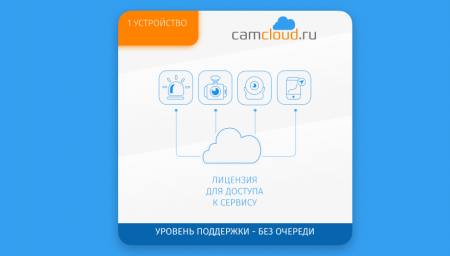 Лицензия Camcloud на 1 мес. / тариф "Базовый" (2000₽ в мес.)