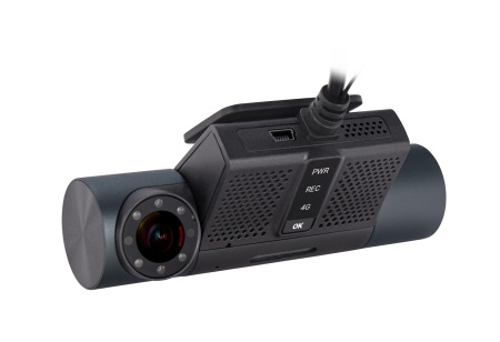 CARCAM 4G GPS Dual Lens Dashcam Pro D6
