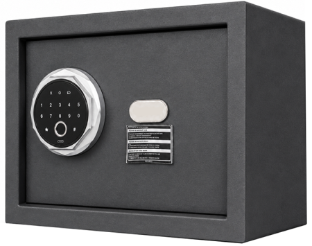 CARCAM Smart Fingerprint Safe Box (CC25FEC) Black