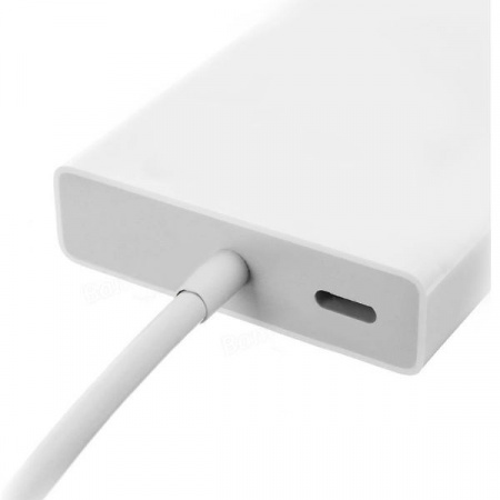 Xiaomi USB-C to VGA/Gigabit Ethernet Multi-function Adapter (ZJQ04TM) White