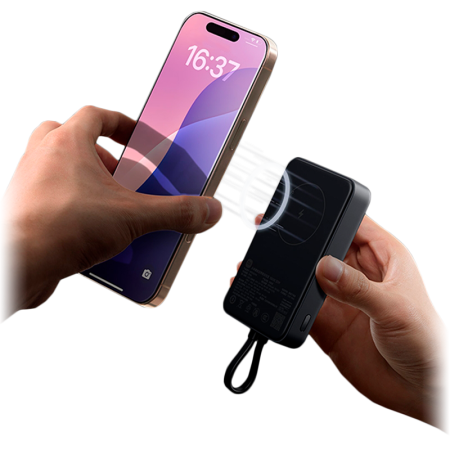 Xiaomi Magnetic Power Bank with Built in Cable 10000mAh 33W (WPB1007MI) Dark Grey