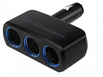 Shunwei 3 Way Cigarette Lighter Socket (SD-1907)