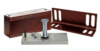 CARCAM M1-200 Электромагнитный замок с уголком (медный антик)