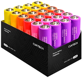 Xiaomi CukTech Alkaline Battery LR6 1.5V B08 (AA 24шт.)