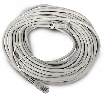Патч-корд UTP4 LC CAT5E, CU, 50 м, распиновка по "В"