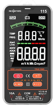 RichMeters RM115VA Цифровой мультиметр