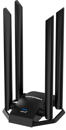 COMFAST WiFi6 Drive-Free Wireless Adapter 5374Mbps (CF-975AX)