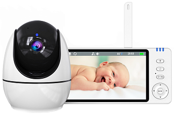 CARCAM Wireless Monitor PTZ Camera Alarm SOS (XMABM520)