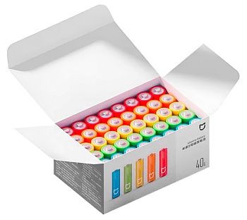 Xiaomi Mijia No.5 AA  Alkaline Battery 40 pcs