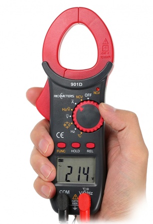 RichMeters RM901D Цифровые токовые клещи
