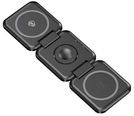 Wekome Folding 3-in-1 Wireless Charger (WP-U174) Black