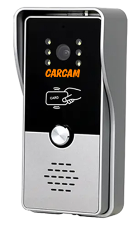 CARCAM 7" 4 Wire Video Intercom Kit (CCJDS4Vi03A7W)