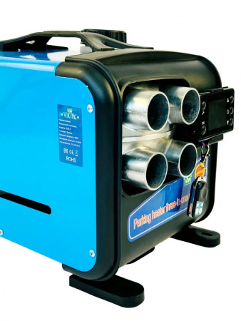 Viking Portable Autonomous Diesel Heater 9.9kW 12v/24v/220v-4 Aluminum Blue
