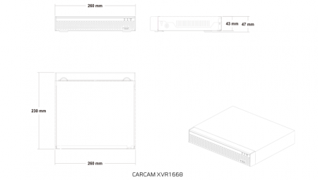 CARCAM XVR1668