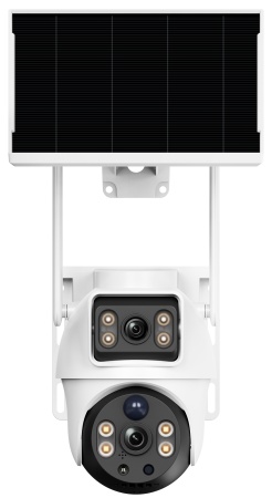 CARCAM 4MP Solar Outdoor PTZ Dual View Camera V380BP9-4G