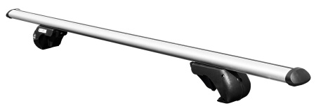 Багажник на рейлинги CARCAM ROOF RAIL 1350 мм 1 поперечина (CC8706) Silver