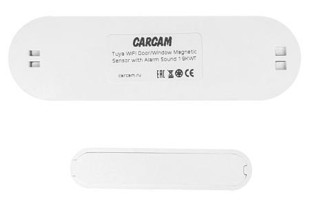 CARCAM Tuya WIFI Door/Window Magnetic Sensor with Alarm Sound 19KWT