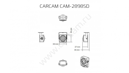 CARCAM CAM-2898SD
