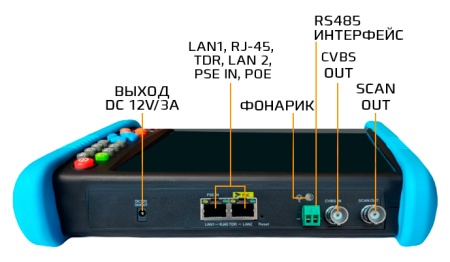 CARCAM VIDEO TESTER IPCT9800Plus