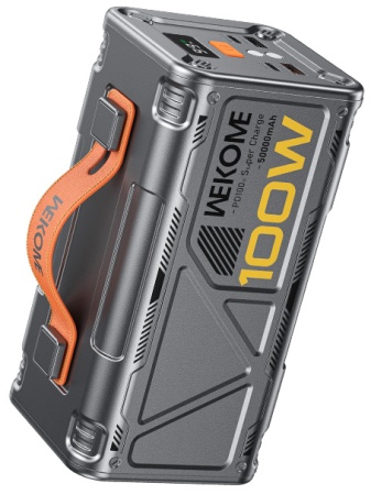 Wekome Mecha Series Outdoor Power Bank 50000 mAh 100W (WP08) Tarnish