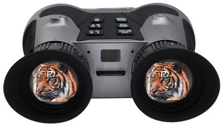 Suntek 4K 3D Dual Screen Head and Helmet Mounted Night Vision Binocular VRNV303