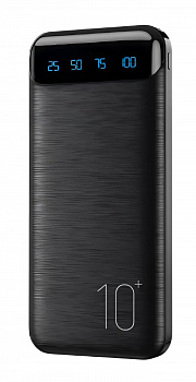 Wekome Minre Series Led Display Power Bank 10000 mah (WP-161) Black