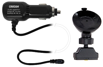 Кронштейн на присоске и АЗУ для CARCAM HYBRID 2/3/4 Signature Type-C