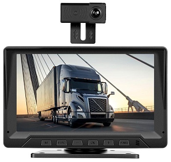 CARCAM 7.0'' TFT LCD Wired Radar Monitor for Parking