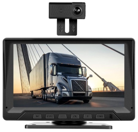 CARCAM 7.0'' TFT LCD Wired Radar Monitor for Parking