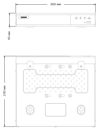 CARCAM 8CH POE NVR8808