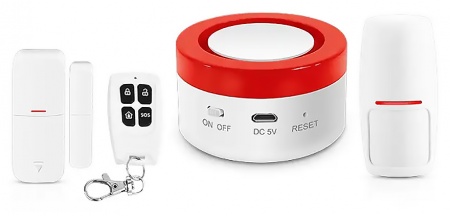 CARCAM WI-FI ALARM KIT H1 TUYA SMART LIFE