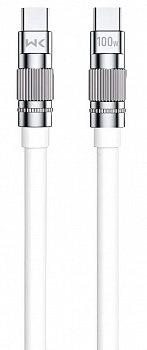 Wekome Wingle Series DataCable USB-C to Type-C 100W (WDC-188) White