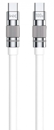 Wekome Wingle Series DataCable USB-C to Type-C 100W (WDC-188) White