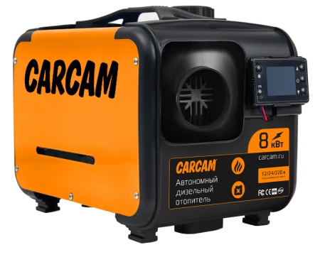 CARCAM Diezel Heater 8KW 12/24/220 Plastic One Hole (ССDHP01)