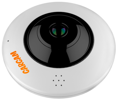 CARCAM 4MP 180˚ Fisheye IP Camera 4360