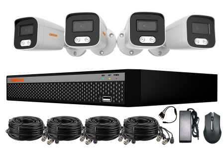 CARCAM 4CH XVR Kit 8104